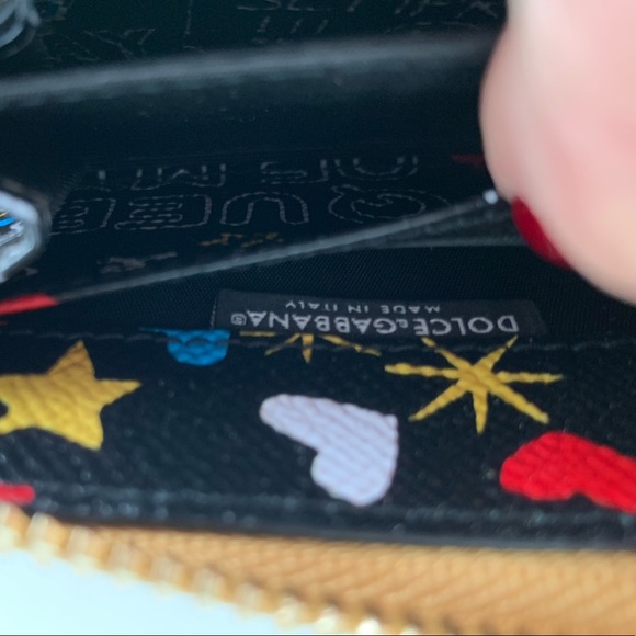 DOLCE & GABANNA NEW Yellow Zip Wallet With Box - Picture 7 of 8